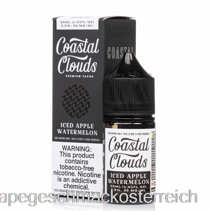Geeiste Apfelwassermelone – Küstensalze – 30 Ml 35 Mg Vape-Geschmack